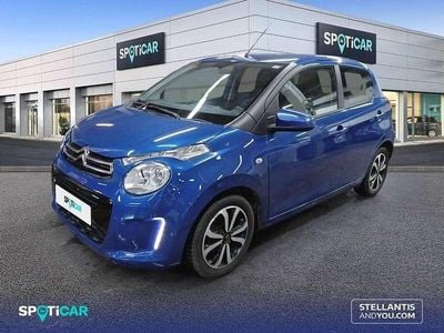 Usado Citroën C1 72 CV (52 kW) 2021 Azul Utilitario