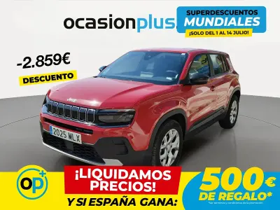 Usado Jeep Avenger Altitude 100 CV (73 kW) 2023 Rojo SUV
