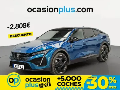 Usado Peugeot 408 GT 225 CV (165 kW) 2024 Azul SUV