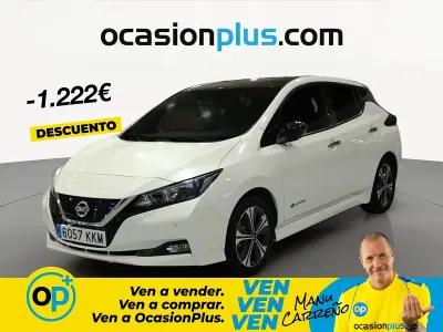 Usado Nissan Leaf N-Connecta 110 kW (150 CV) 2018 Blanco Utilitario