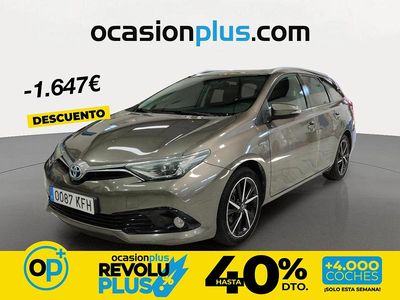 Usado Toyota Auris Hybrid Edition 136 CV (100 kW) 2017 Gris Familiar