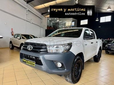 Usado Toyota HiLux 150 CV (110 kW) 2020 Blanco Pickup/Camioneta
