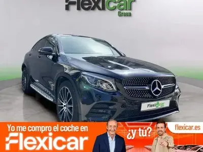Usado Mercedes GLC250 204 CV (150 kW) 2018 Negro SUV
