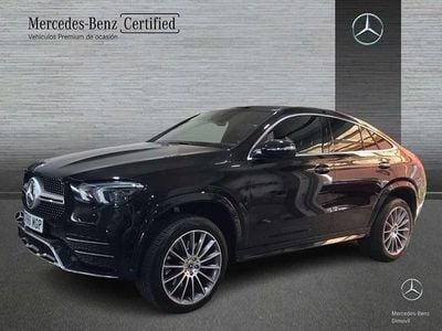 Usado Mercedes GLE300 AMG line 272 CV (200 kW) 2023 Negro Coupe