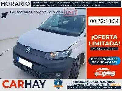 Usado VW Caddy 122 CV (89 kW) 2021 Blanco Monovolumen