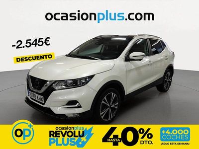 Usado Nissan Qashqai N-Connecta 115 CV (84 kW) 2018 Blanco SUV