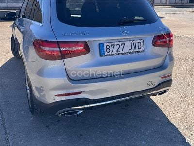 Usado Mercedes GLC220 AMG line 170 CV (125 kW) 2017 Gris / plata SUV