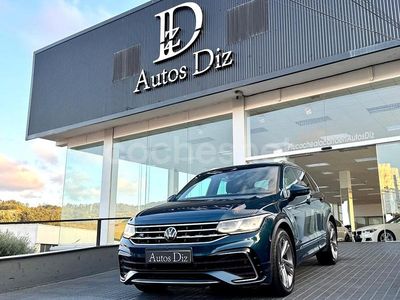 Usado VW Tiguan R-line 150 CV (110 kW) 2021 Azul SUV