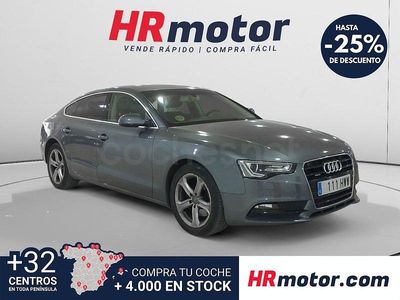 Usado Audi A5 Sportback 177 CV (130 kW) 2014 Gris / plata Utilitario