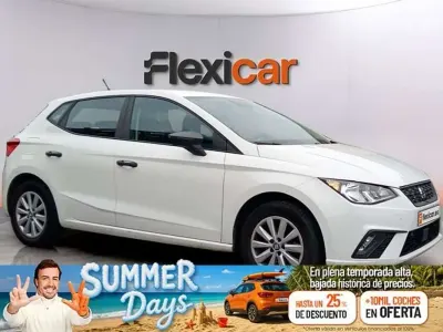 Usado Seat Ibiza Style 95 CV (69 kW) 2018 Blanco Utilitario