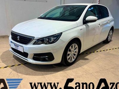Usado Peugeot 308 Style 100 CV (73 kW) 2020 Blanco Utilitario