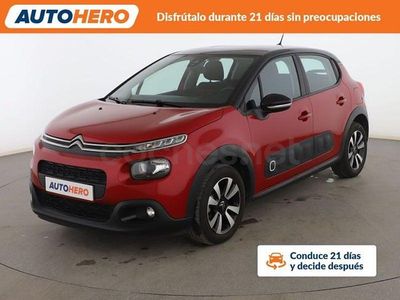 Rojo Usado 2020 Citroën C3 Feel Berlina | 8699 € (Precio justo)