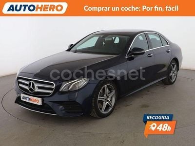 Azul Usado 2019 Mercedes E220 AMG line Berlina | 30.799 € (Precio justo)