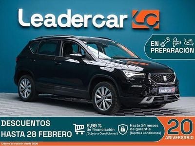 Usado Seat Ateca Style 150 CV (110 kW) 2022 Negro SUV