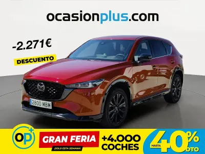 Usado Mazda CX-5 Homura-Line 165 CV (121 kW) 2022 Rojo SUV