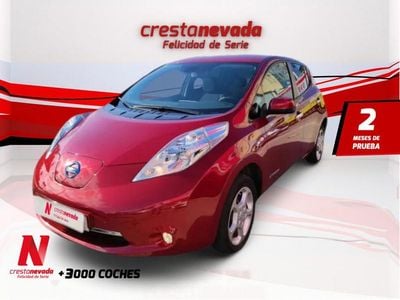 Używany Nissan Leaf Acenta 80 kW (109 KM) 2015 Czerwony Hatchback