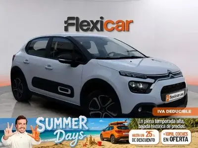 Usado Citroën C3 Feel 102 CV (75 kW) 2021 Blanco Utilitario