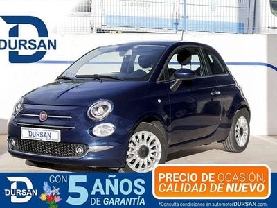 Usado Fiat 500 Dolcevita 70 CV (51 kW) 2023 Azul Berlina