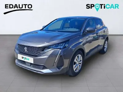 Usado Peugeot 3008 Active 131 CV (96 kW) 2020 Gris SUV