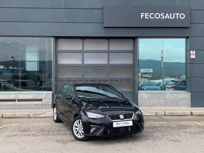 Usado Seat Ibiza FR 115 CV (84 kW) 2024 Negro Utilitario
