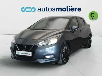 Usado Nissan Micra Acenta 92 CV (67 kW) 2021 Gris Utilitario