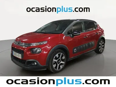 Usado Citroën C3 PureTech 110 CV (80 kW) 2017 Rojo Utilitario