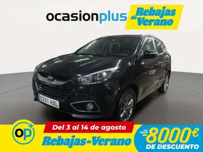 Usado Hyundai ix35 135 CV (99 kW) 2014 Negro SUV