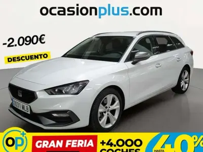 Usado Seat Leon ST FR 150 CV (110 kW) 2023 Blanco Familiar