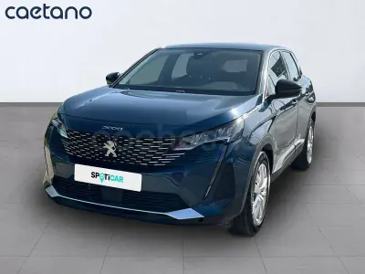 Usado Peugeot 3008 Active 130 CV (95 kW) 2022 Azul SUV