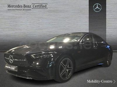 Usado Mercedes CLS220 AMG line 194 CV (142 kW) 2021 Negro obsidiana Berlina
