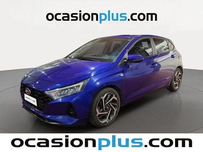 Usado Hyundai i20 100 CV (73 kW) 2021 Azul Utilitario