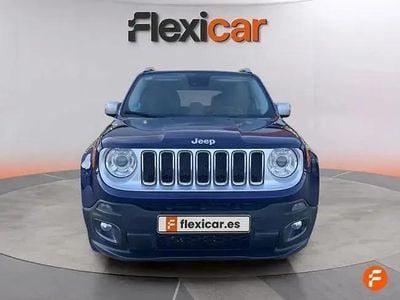 Käytetty Jeep Renegade Longitude 140 HP (102 kW) 2017 Sininen Katumaasturi