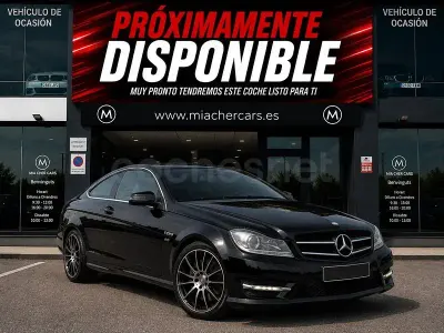 Usado Mercedes C250 204 CV (150 kW) 2013 Negro Coupe
