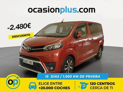 Naranja Usado 2018 Toyota Proace Verso Advance Familiar | 27.290 € (Un poco caro)