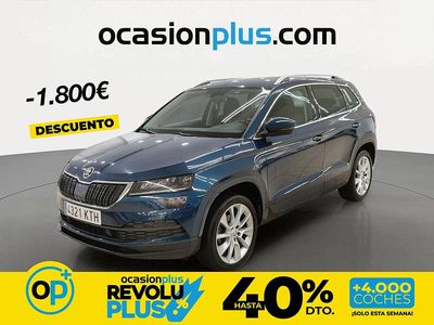 Usado Skoda Karoq Ambition 150 CV (110 kW) 2019 Azul SUV