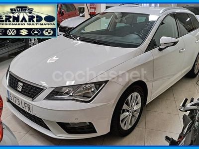 Usado Seat Leon Style 116 CV (85 kW) 2020 Blanco Utilitario