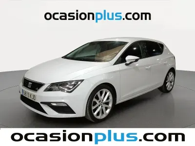 Usado Seat Leon FR 125 CV (91 kW) 2018 Blanco Utilitario