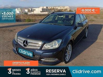 Azul Usado 2012 Mercedes C180 Avantgarde Familiar | 8990 € (Precio justo)