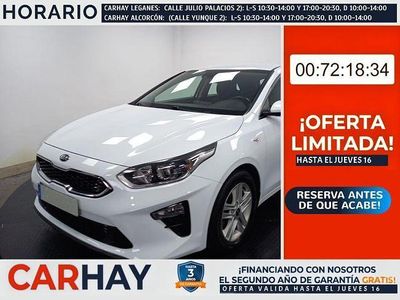Usado Kia Ceed 136 CV (100 kW) 2021 Azul Utilitario