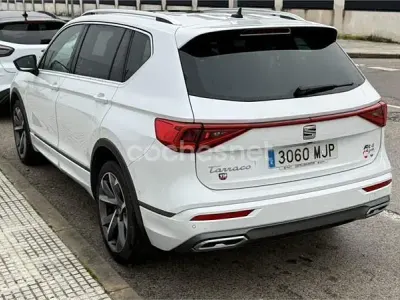 Usado Seat Tarraco 4Drive 245 CV (180 kW) 2023 Blanco SUV