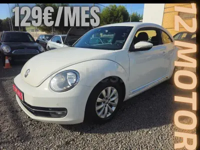 Begagnad VW Beetle Design 105 HK (77 kW) 2012 Vit Halvkombi