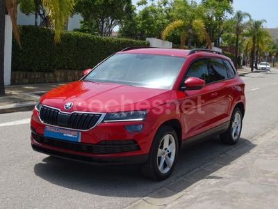 Usado Skoda Karoq SportLine 150 CV (110 kW) 2019 Rojo SUV