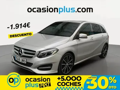 Usado Mercedes B180 109 CV (80 kW) 2017 Gris Monovolumen