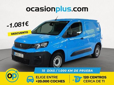 Azul Usado 2019 Peugeot Partner Monovolumen | 11.900 €
