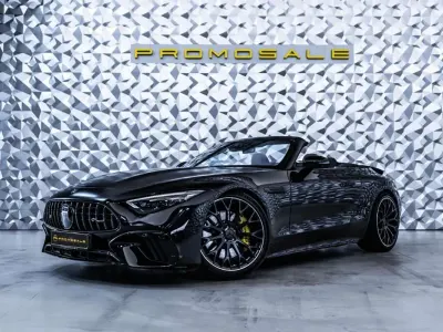 Usado Mercedes SL43 AMG AMG 585 CV (430 kW) 2022 Negro Descapotable