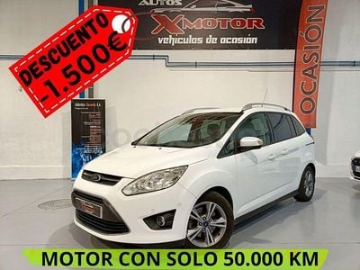 Usado Ford Grand C-Max Titanium 115 CV (84 kW) 2015 Blanco Monovolumen