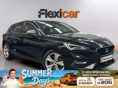 Usado Seat Leon FR 150 CV (110 kW) 2020 Negro