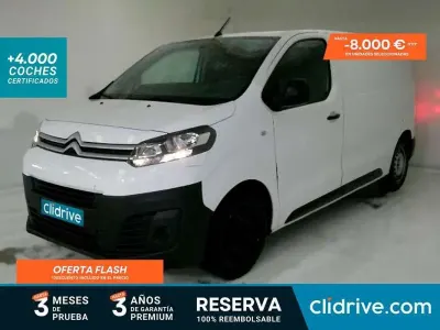 Käytetty Citroën Jumpy 102 HP (75 kW) 2021 Valkoinen Tila-auto
