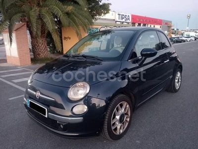 Usado Fiat 500 Lounge 69 CV (50 kW) 2008 Azul Berlina