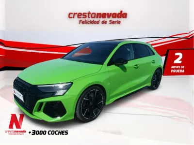 Usado Audi RS3 Sportback Premium 400 CV (294 kW) 2023 Verde Utilitario